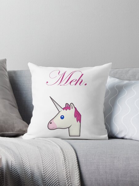 Emoji unicorn cushion best sale