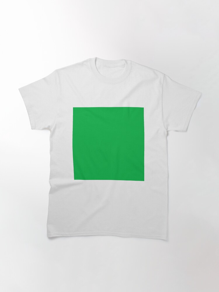 Thumbnail 3 of 7, Classic T-Shirt, Chroma Green Key designed and sold by bywhacky.