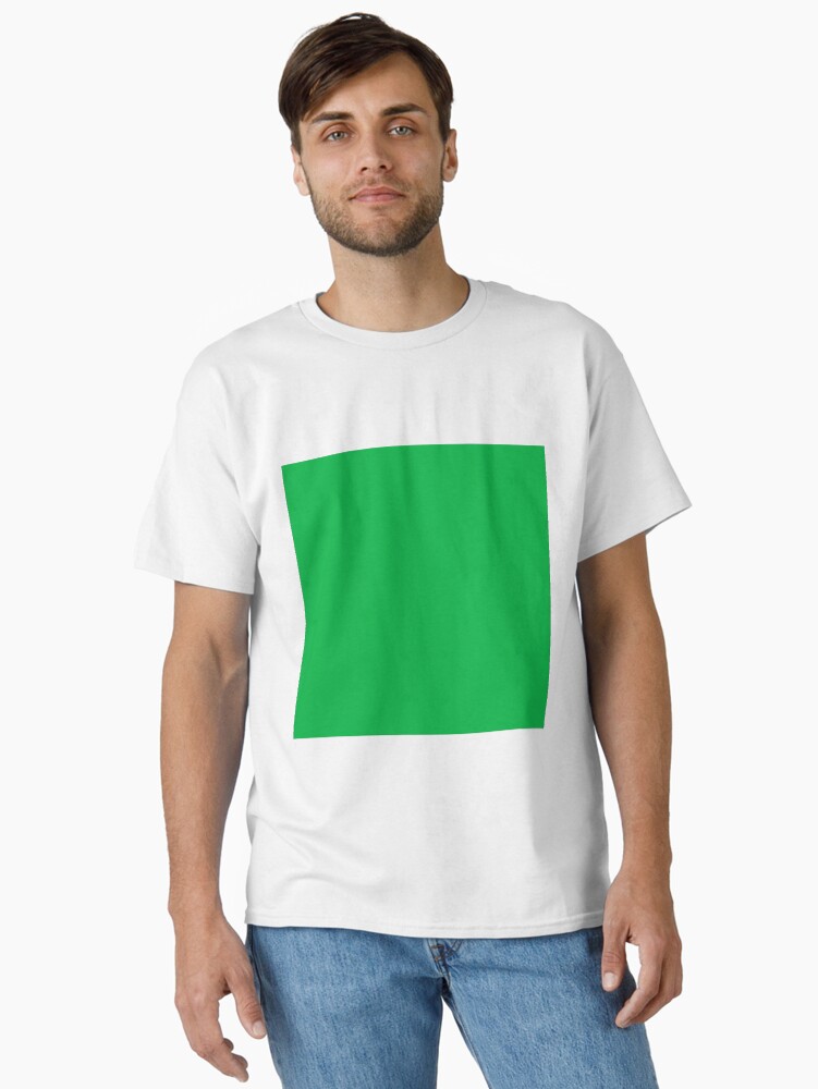 Thumbnail 2 of 7, Classic T-Shirt, Chroma Green Key designed and sold by bywhacky.