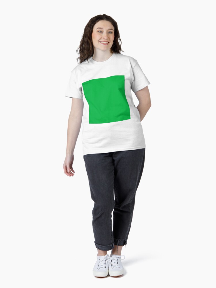 Thumbnail 4 of 7, Classic T-Shirt, Chroma Green Key designed and sold by bywhacky.