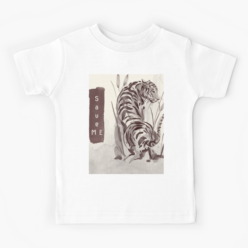 SAVE TIGERS Kids T-Shirt for Sale by Teesite