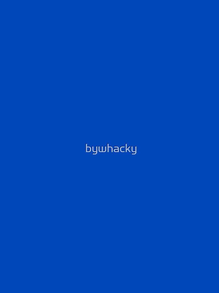 Thumbnail 5 of 5, Graphic T-Shirt, Chroma Blue Key designed and sold by bywhacky.