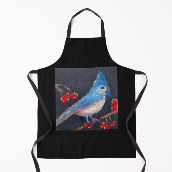 Item preview, Blue Bird And Berries Oil Painting  designed and sold by concettaellis.