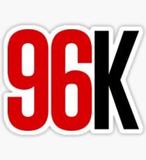 96k Sticker