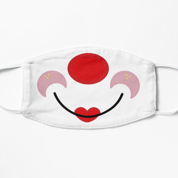 Style de visage de clown 3 Masque sans plis