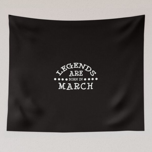 Item preview, Legends Are Born In March designed and sold by CR-SHOP.
