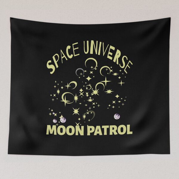 Item preview, space universe the moon patrol designed and sold by vibeno1.