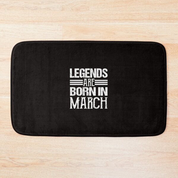 Item preview, Legends are Born in March designed and sold by CR-SHOP.