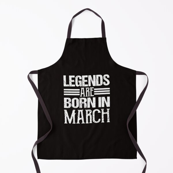 Item preview, Legends are Born in March designed and sold by CR-SHOP.