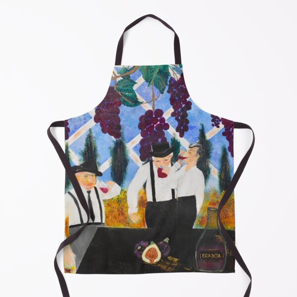 Italian Family Art The Brascia Family By Concetta Ellis Apron