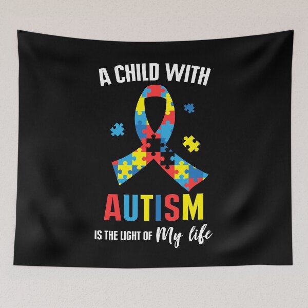 Item preview, Best Autism Awareness Retro Shirt Autistic Child Puzzle Ribbon Cancer Awareness T Shirt designed and sold by tuanitus.