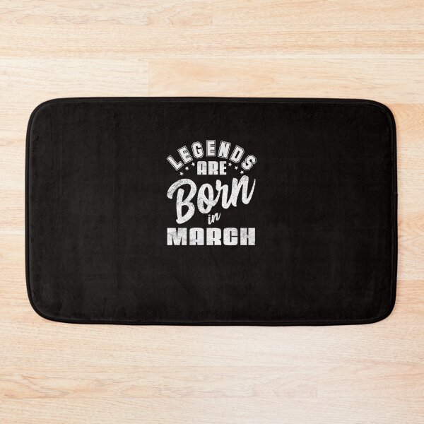 Item preview, Legends are Born in March designed and sold by CR-SHOP.