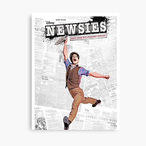 Newsies Broadway Canvas Prints Redbubble