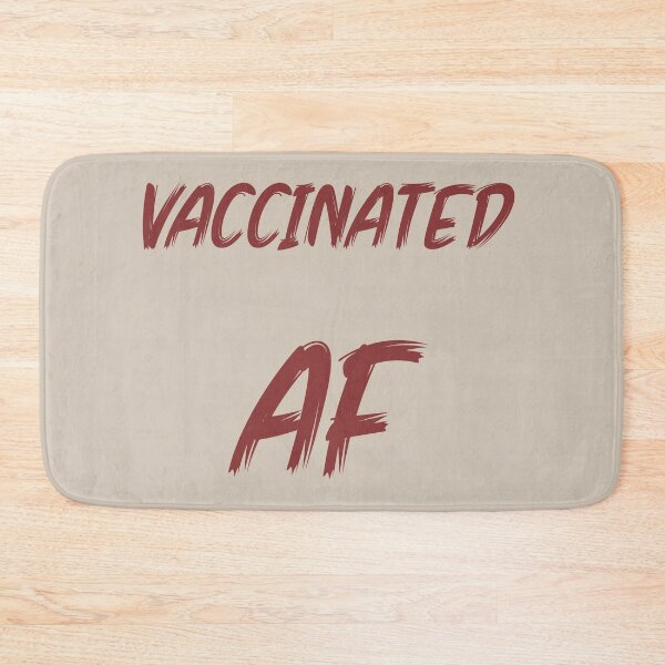 Item preview, Vaccinated AF designed and sold by ariaarti.