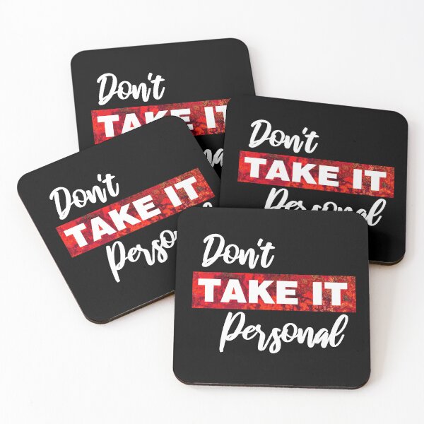 Item preview, Dont take it personal designed and sold by aktiveaddict.