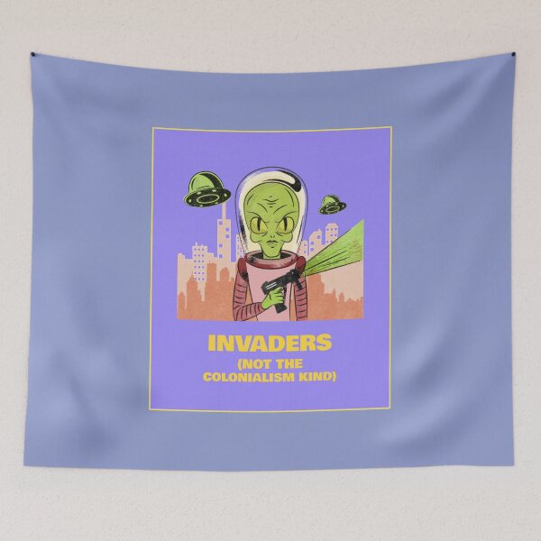 Item preview, ET Alien Invader Retro  designed and sold by Share Your Passion.