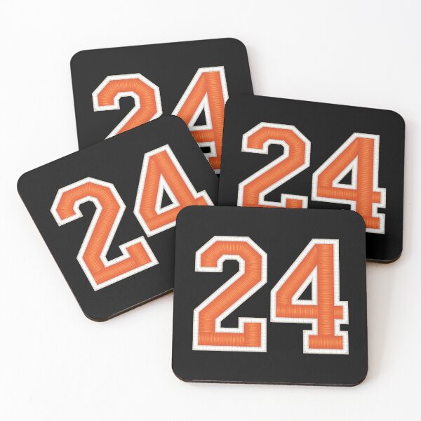 Item preview, Sports Number 24 Jersey twenty-four Orange designed and sold by elhefe.