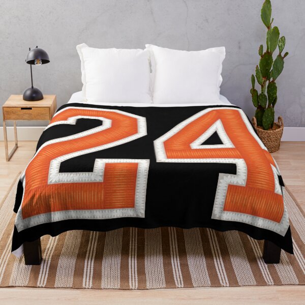 Item preview, Sports Number 24 Jersey twenty-four Orange designed and sold by elhefe.