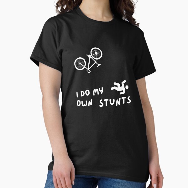Item preview, I Do My Own Stunts - Bicycle Accident  designed and sold by 74ninetees.
