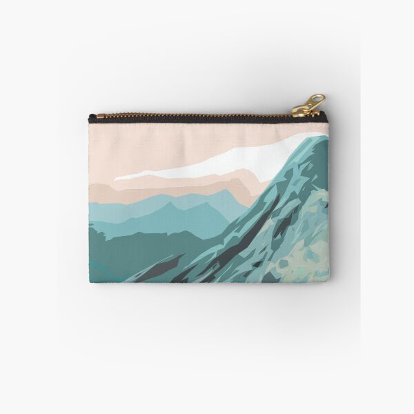 Item preview, Outdoor nature landscape pastel illustration - mountains designed and sold by MadandMean.