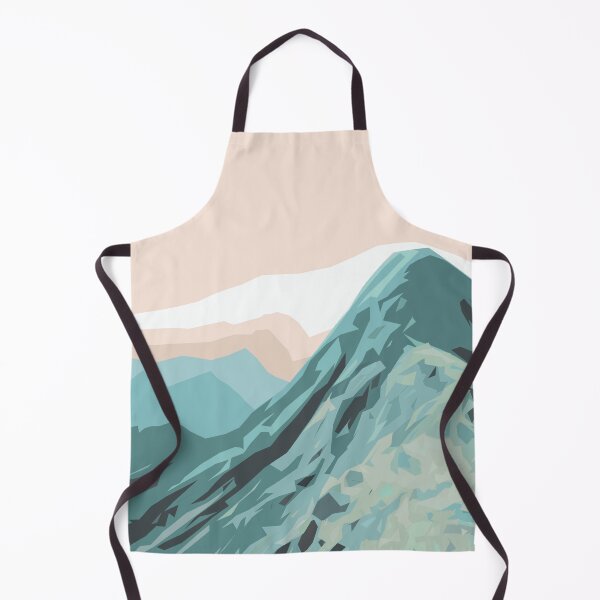 Item preview, Outdoor nature landscape pastel illustration - mountains designed and sold by MadandMean.