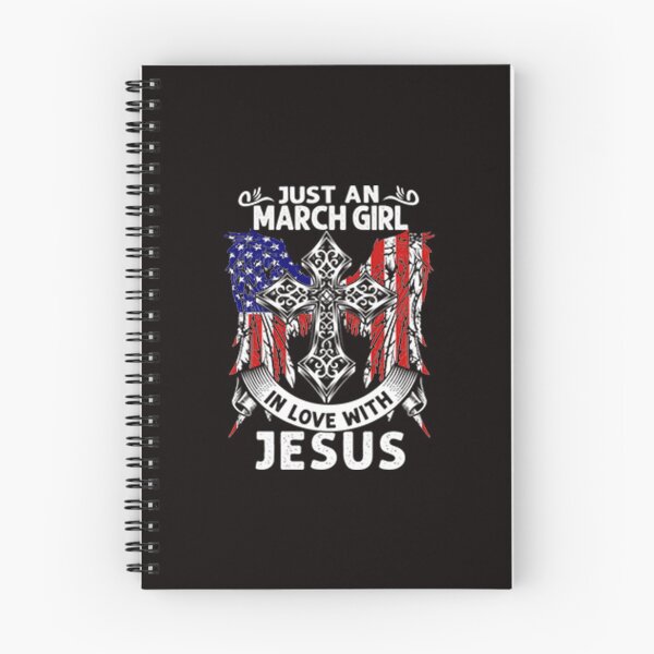 Item preview, Just an march girl in love with Jesus designed and sold by CR-SHOP.