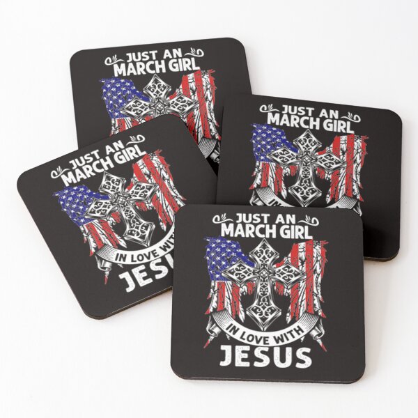 Item preview, Just an march girl in love with Jesus designed and sold by CR-SHOP.