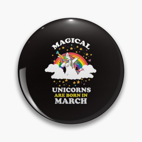 Item preview, Magical Unicorns Are Born In March designed and sold by CR-SHOP.