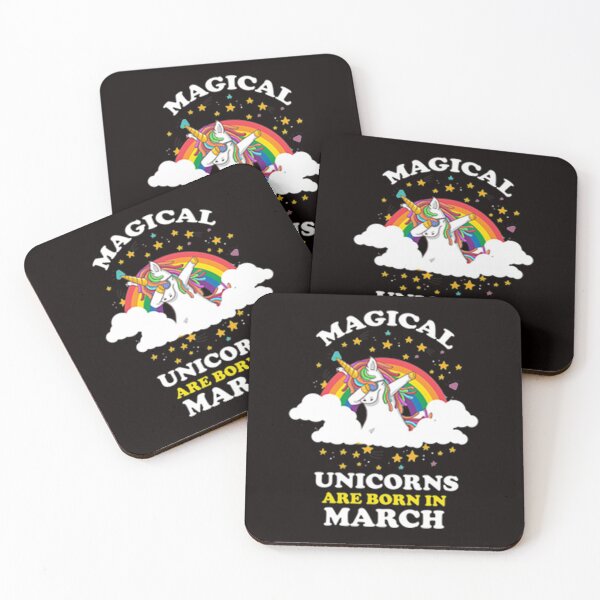 Item preview, Magical Unicorns Are Born In March designed and sold by CR-SHOP.