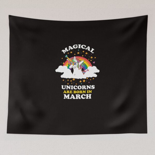 Item preview, Magical Unicorns Are Born In March designed and sold by CR-SHOP.