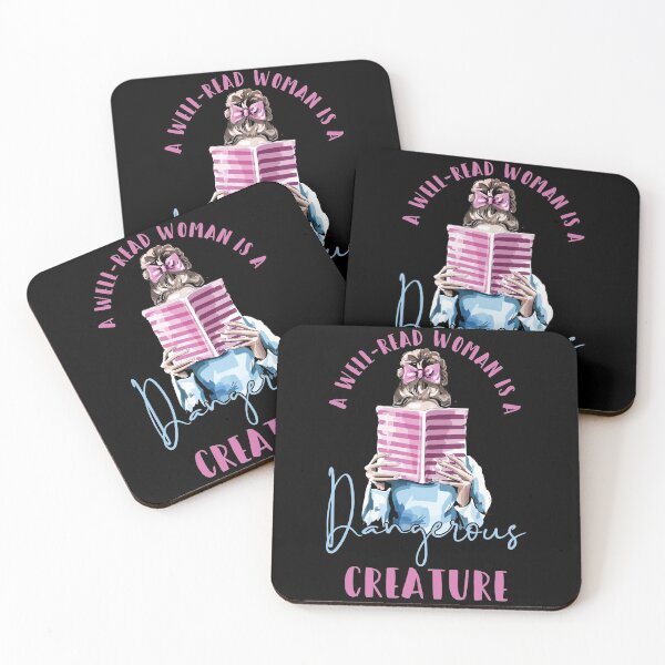 Item preview, A Well Read Woman Is A Dangerous Creature Book Lover Reading designed and sold by BaseStore.