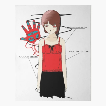 Serial Experiments Lain ''PSYCHE'' V1 | Art Board Print