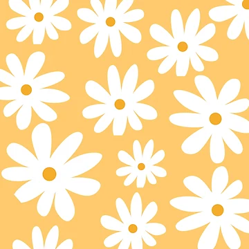 Artwork thumbnail, Daisy Pattern by Cute Bunny