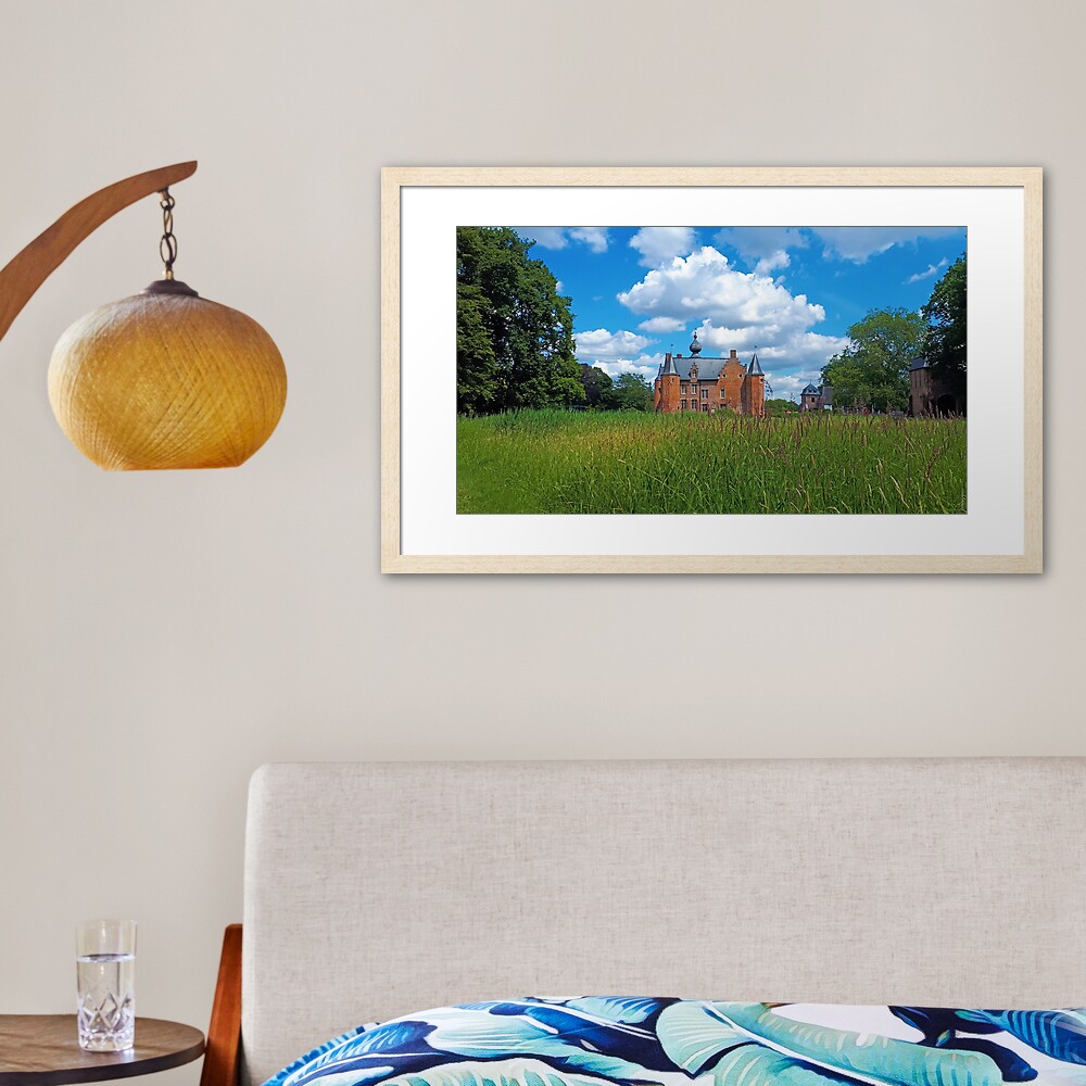 Rumbeke Castle in Belgium Framed Art Print