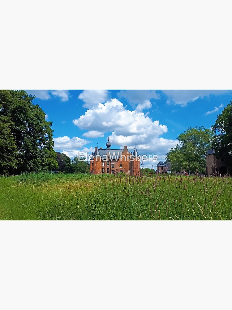 Thumbnail 7 of 7, Framed Art Print, Rumbeke Castle in Belgium designed and sold by ElenaWhiskers.