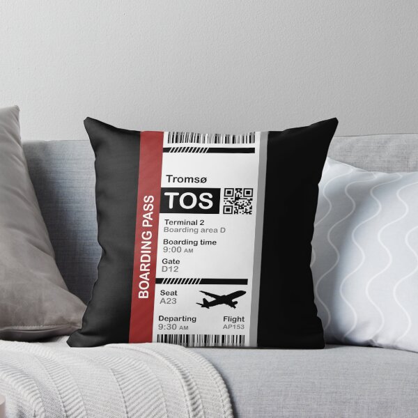 Item preview, Tromso Boarding Pass Flight Destination Ticket designed and sold by oclatikaz.