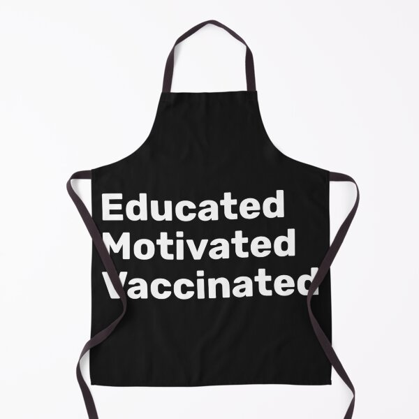 Item preview, Educated Motivated Vaccinated designed and sold by TINASTORESHOPE.