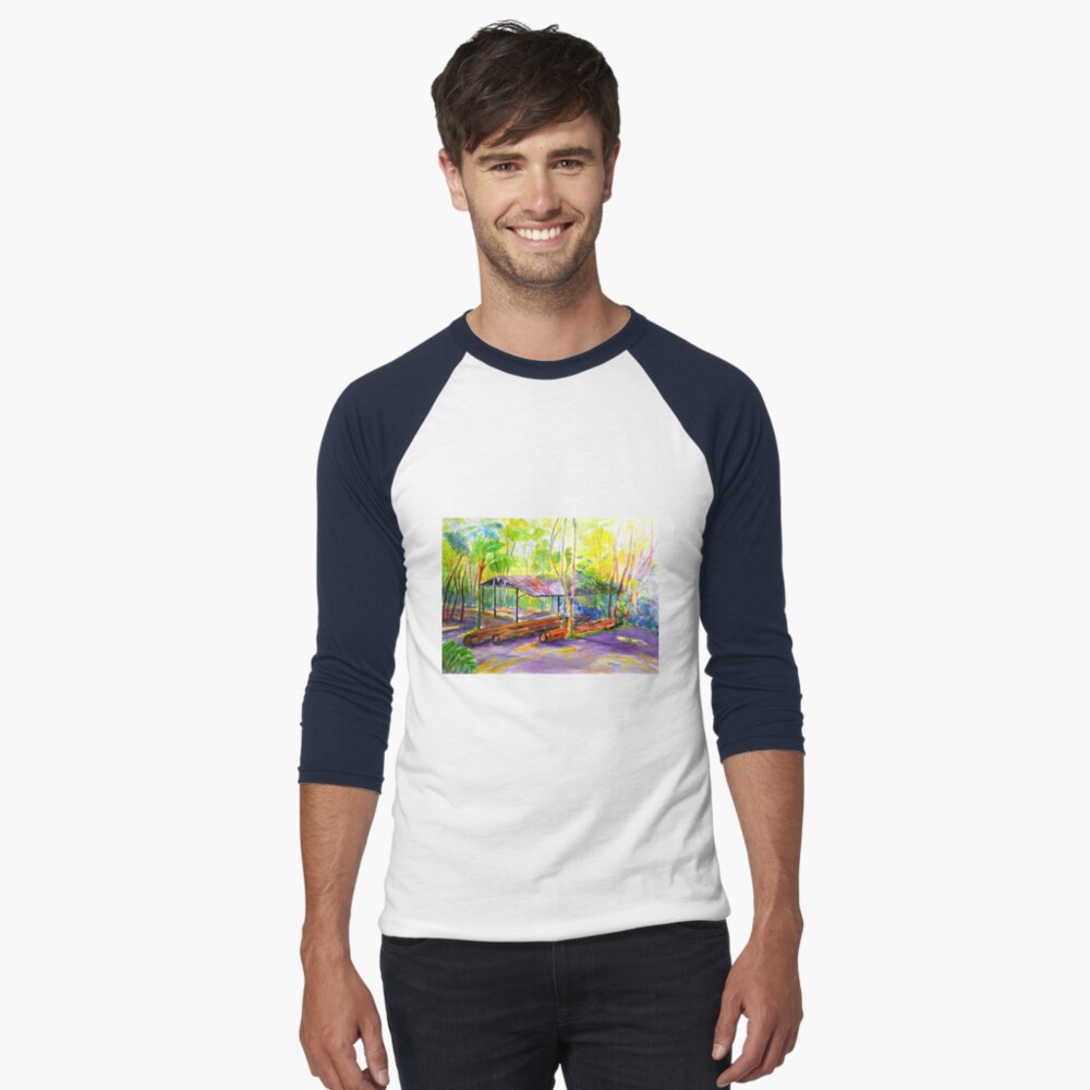 Item preview, Baseball ¾ Sleeve T-Shirt designed and sold by ginnymac.