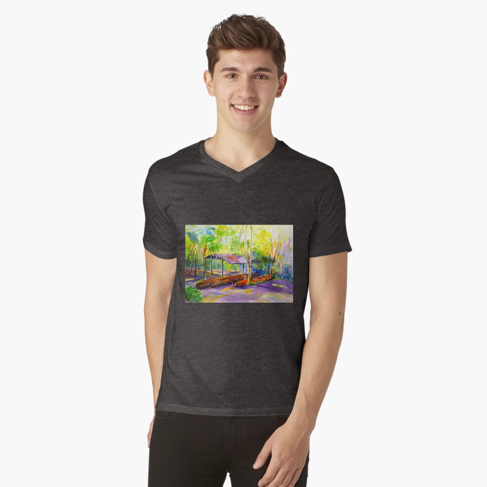 Item preview, V-Neck T-Shirt designed and sold by ginnymac.