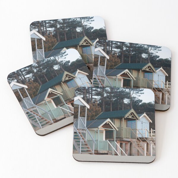 Item preview, Wells Next the Sea Colouful Beach huts england designed and sold by panoverse.