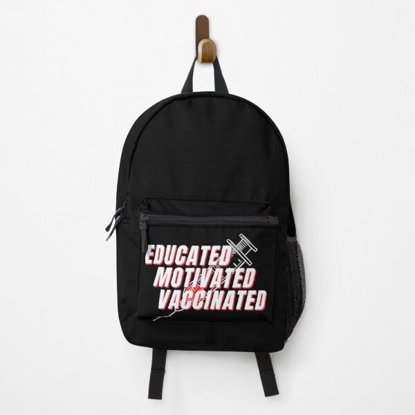 Item preview, Educated Motivated Vaccinated designed and sold by Share Your Passion.