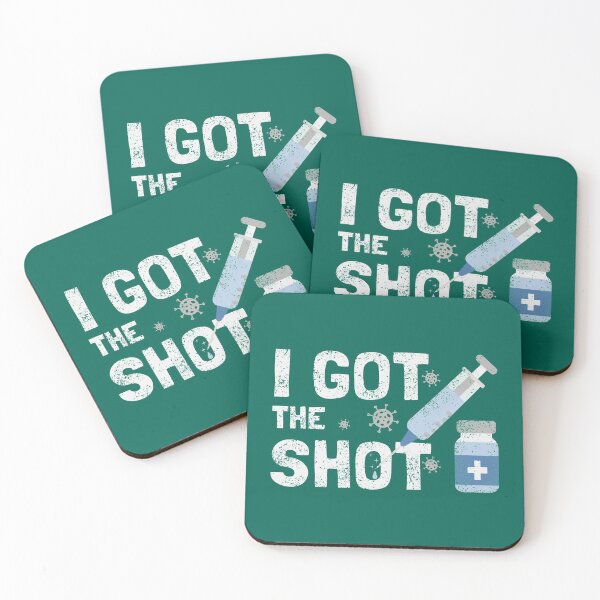 Item preview, "I Got The Shot" - Stop the virus, Vaccinate! designed and sold by Happy Puppy Print On Demand.