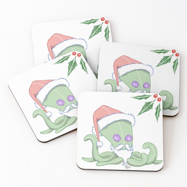 Item preview, Toy octopus dressed as santa  designed and sold by Pittstop.