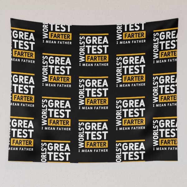 Item preview, Mens Worlds Greatest Farter I Mean Father Cool Cute Fathers Day Gift funny designed and sold by DiogoCalheiros.