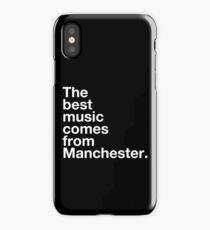 Manchester Music iPhone Case