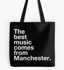 Manchester Musik Tote Bag