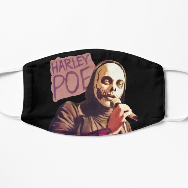 harley poe folk punk bratmobile Flat Mask