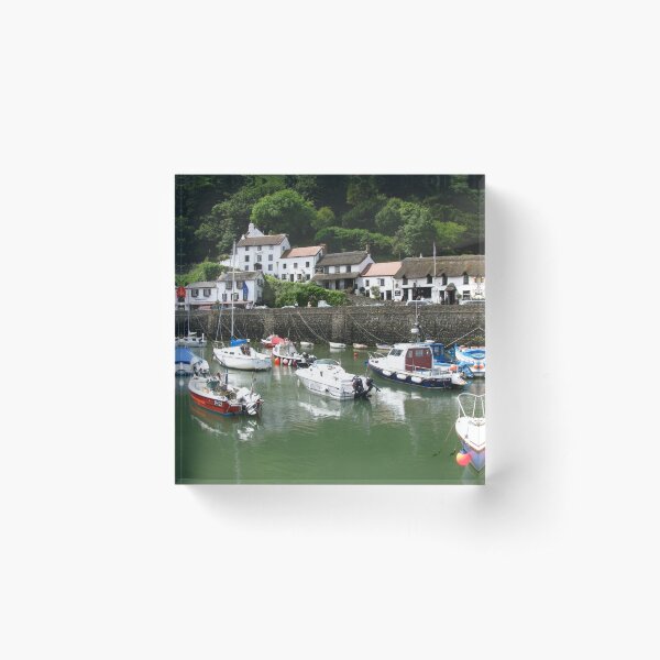 Item preview, Lynmouth Harbour, Devon designed and sold by wiggyofipswich.