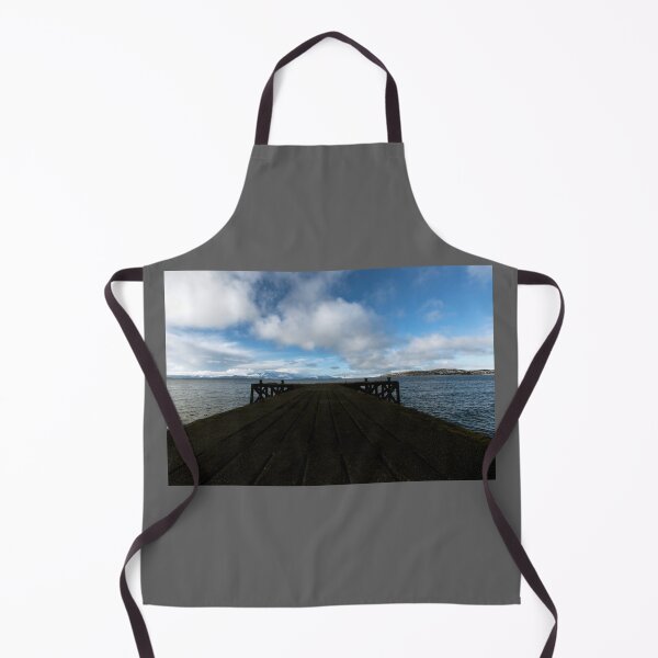 Item preview, Portencross Pier with a Hint of Snow designed and sold by lyndsaymphoto.