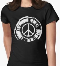 MGS - Peace walker - White Women's Fitted T-Shirt